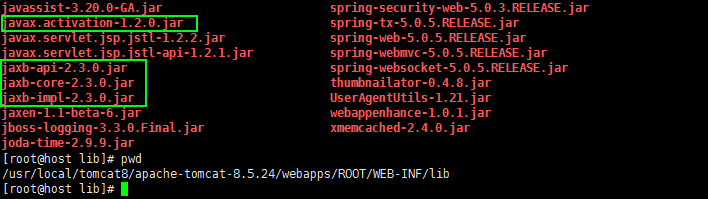 JDK9需要的jar包